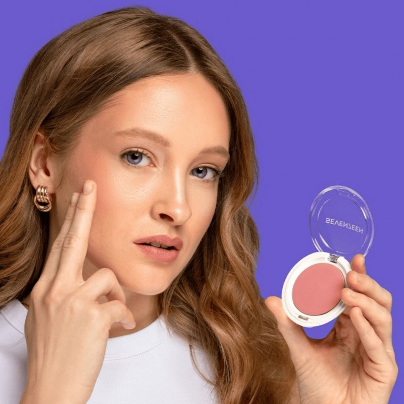 SEVENTEEN CLAY WHISPER ALL OVER N.3 ROSY MAT 6.5GR