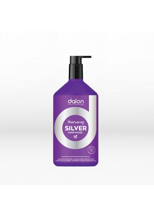 DALON ΜΑΣΚΑ ΜΑΛΛΙΩΝ HAIRMONY HAIR SILVER 500ML