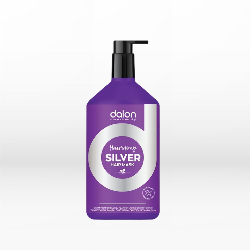 DALON ΜΑΣΚΑ ΜΑΛΛΙΩΝ HAIRMONY HAIR SILVER 500ML
