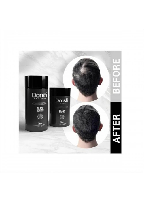 DORSH HAIR FIBER BLACK 50GR