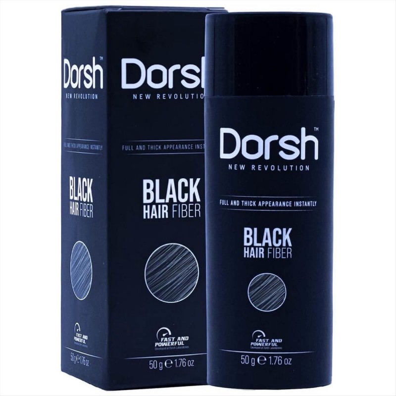 DORSH HAIR FIBER BLACK 50GR