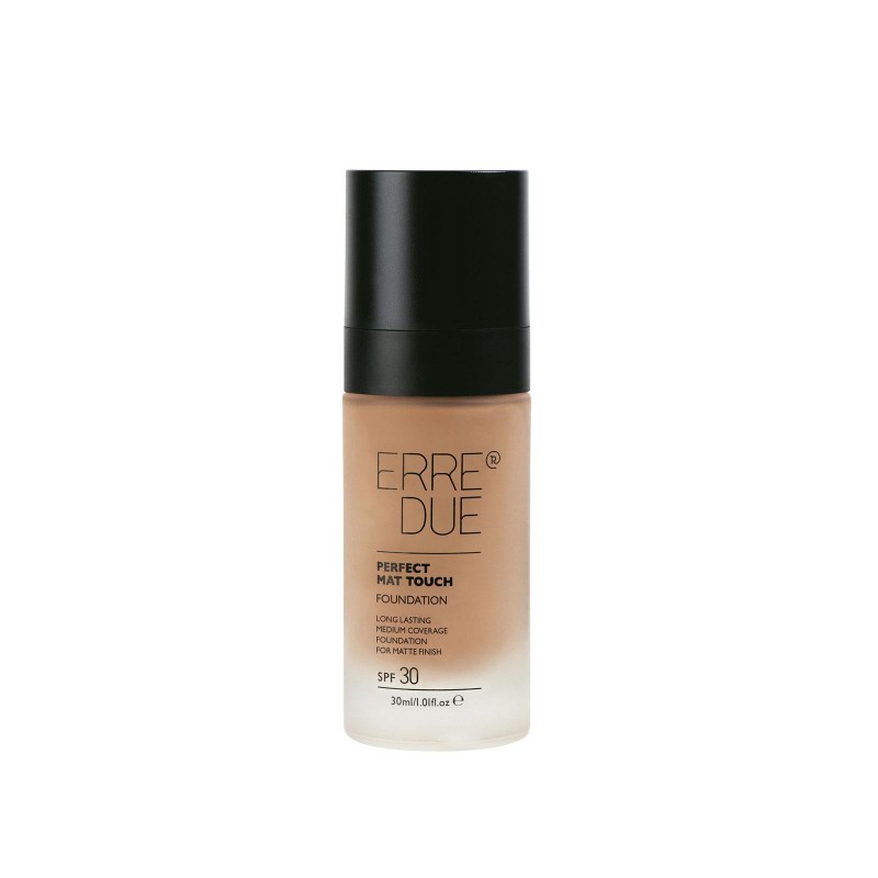 ERRE DUE PERFECT MATTE TOUCH FOUNDATION SPF30 N.304 WARM TAUPE 30ML