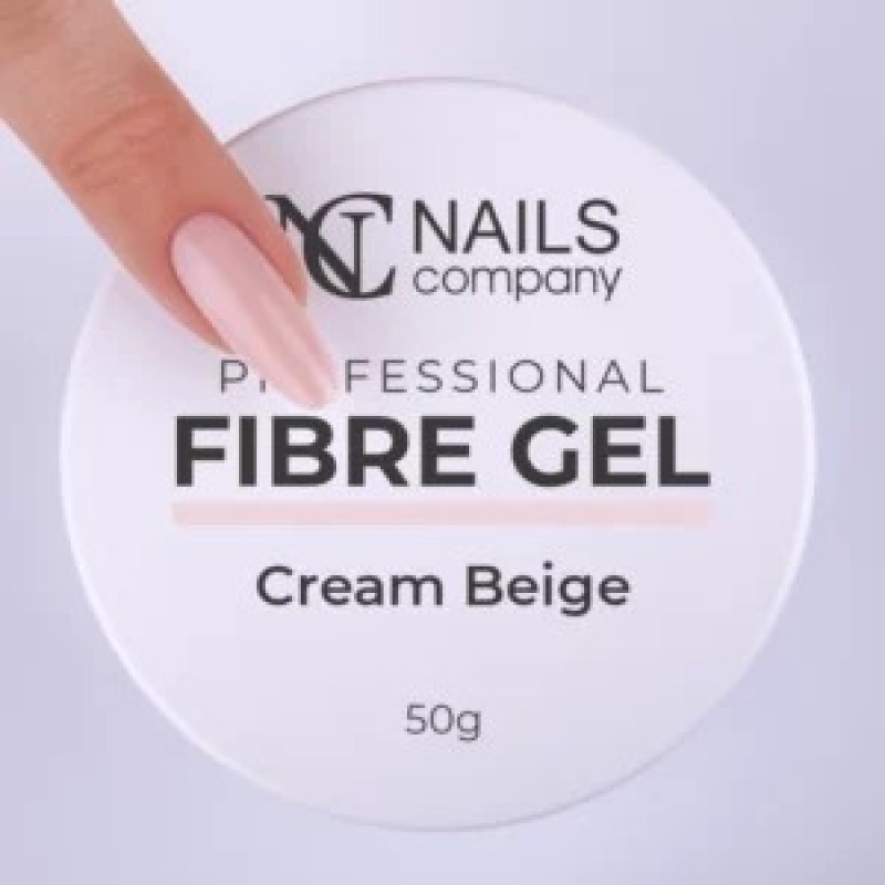 NC NAILS FIBRE GEL CREAM BEIGE 50GR