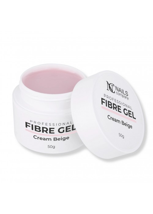 NC NAILS FIBRE GEL CREAM BEIGE 50GR