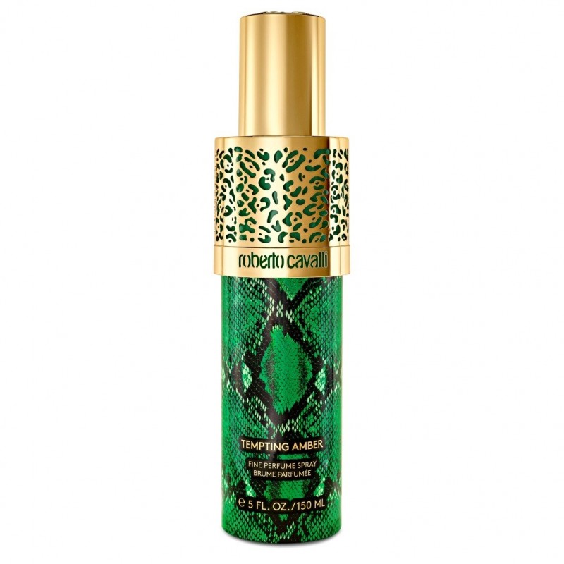 ROBERTO CAVALLI TEMPTING AMBER PERFUME SPRAY 150ML