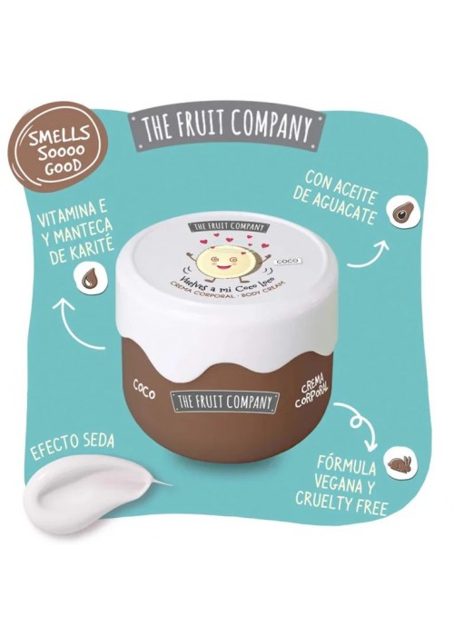 THE FRUIT COMPANY COCONUT BODY CREAM 200ML