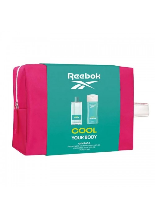 REEBOK SET COOL YOUR BODY EDT 100ML- SHOWER GEL 250ML- BAG