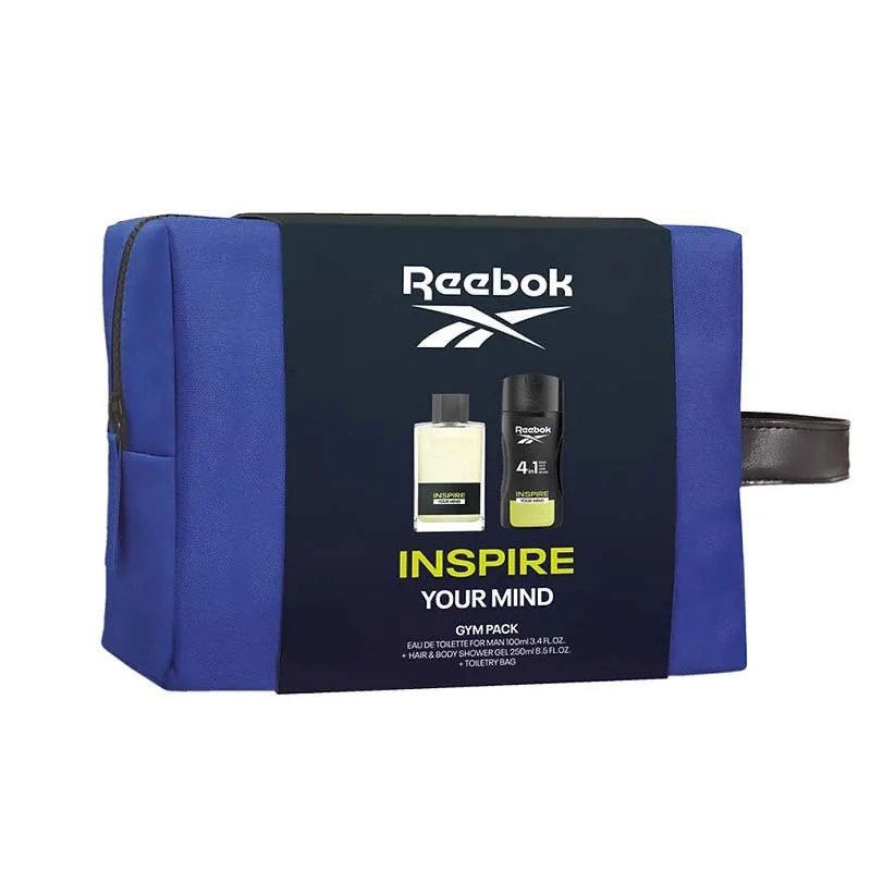 REEBOK SET INSPIRE YOUR MIND EDT 100ML-SHOWER GEL 250ML - BAG