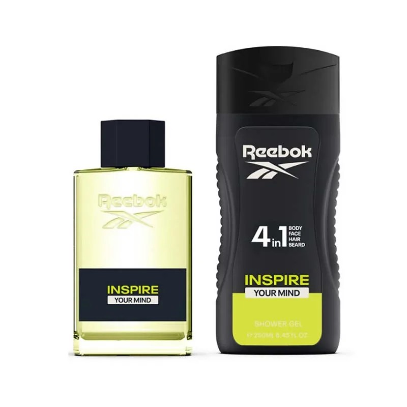 REEBOK SET INSPIRE YOUR MIND EDT 100ML-SHOWER GEL 250ML - BAG