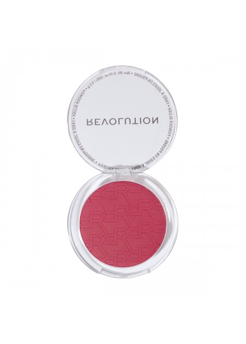 REVOLUTION BLUSHER BERRY BANDIT PINK 5.5g
