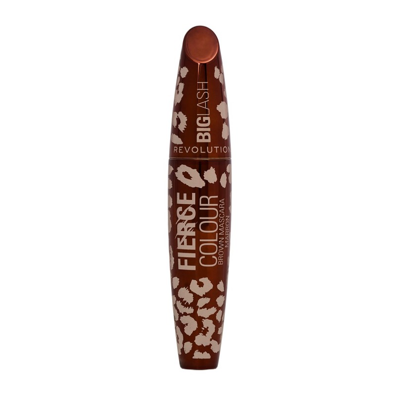 REVOLUTION MASCARA BIG LASH FIERCE COLOUR BROWN/MARRON9g
