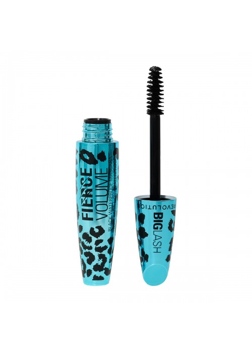 REVOLUTION BIG LASH FIERCE VOLUME WATERPROOF MASCARA BLACK 9g