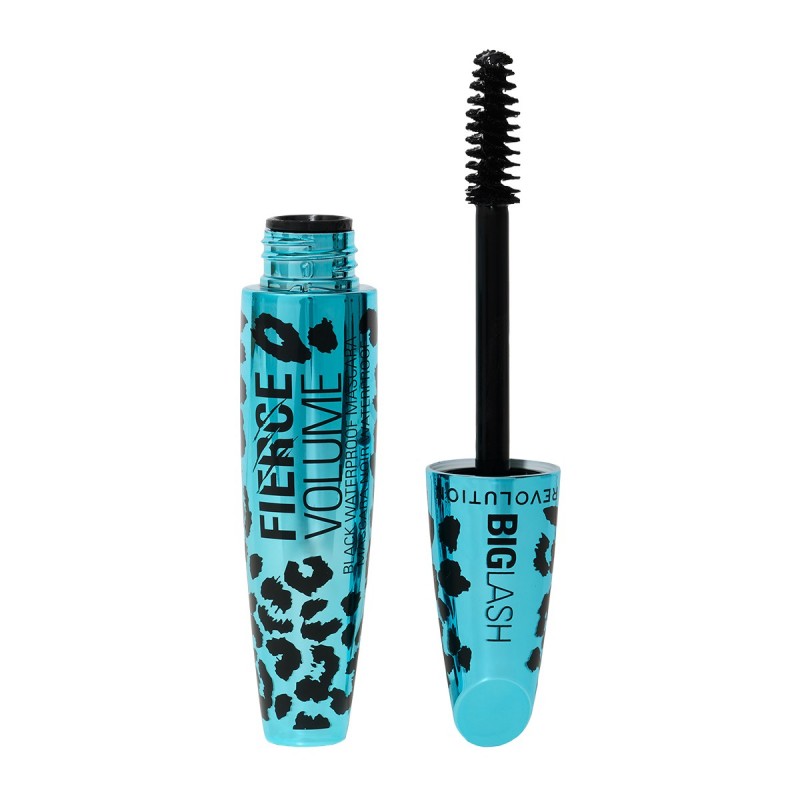 REVOLUTION BIG LASH FIERCE VOLUME WATERPROOF MASCARA BLACK 9g