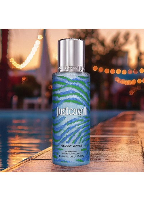 JUST CAVALLI GLOSSY WAVES SHIMMER MIST 250ML