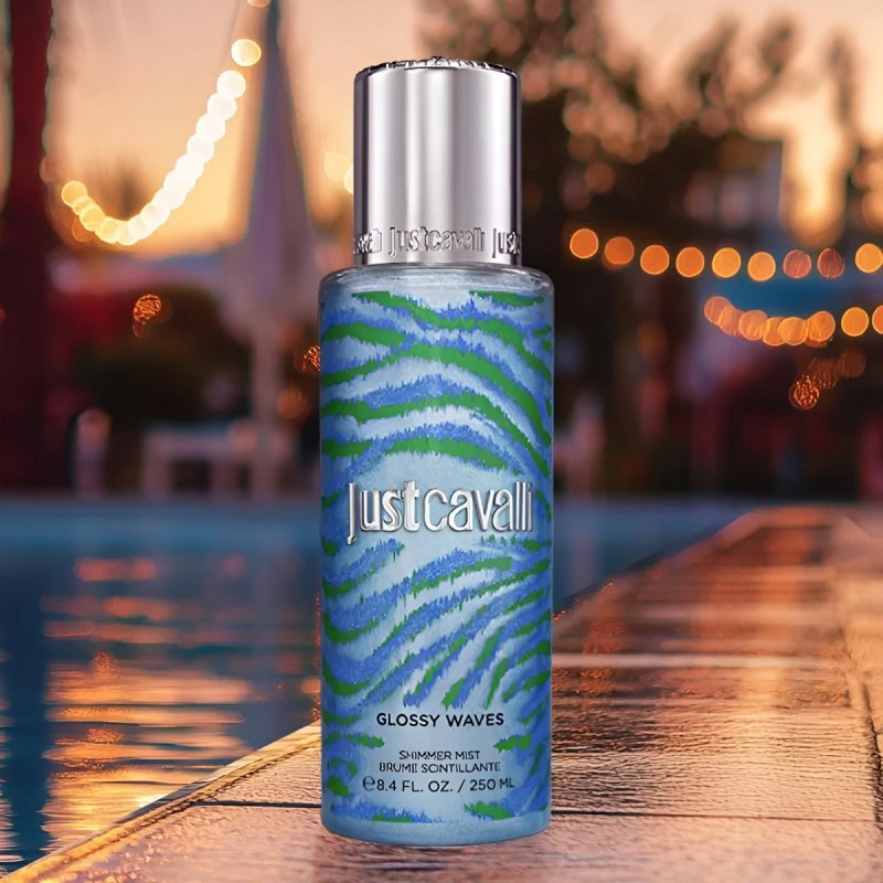 JUST CAVALLI GLOSSY WAVES SHIMMER MIST 250ML