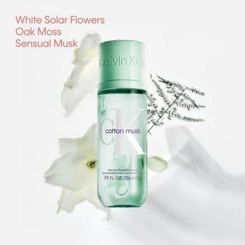 CALVIN KLEIN COTTON MUSK HAIR AND BODY MIST 100ML