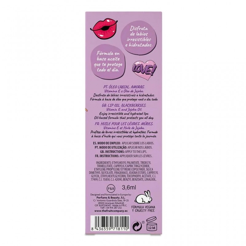 THE FRUIT COMPANY LIP GLOSS ΒΑΤΟΜΟΥΡΟ 3.6ML