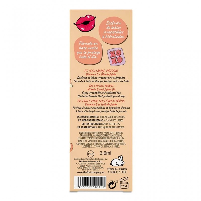THE FRUIT COMPANY LIP GLOSS ΡΟΔΑΚΙΝΟ 3.6ML