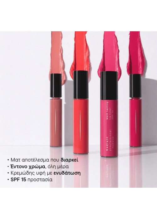 RADIANT MATT LASTING LIP COLOR SPF15 N.106 FLAMINGO 9ML