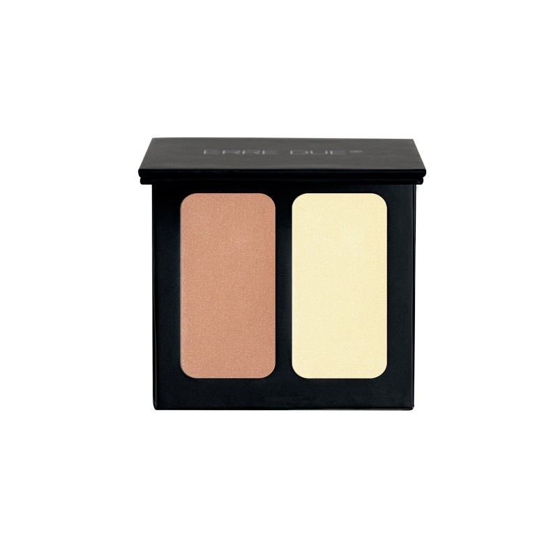 ERRE DUE COLOR CUBES CONTOUR PALETTE N.450 COCOA AND BANANA 2*4GR