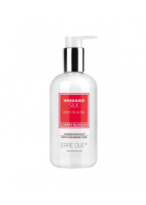 ERRE DUE BODY CARE BODY OIL IN GEL-HOKKAIDO SILK 300ML