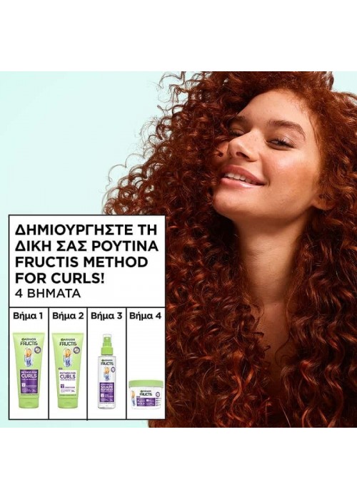 FRUCTIS FLEXI HOLD MENTHOD FOR CURLS ΖΕΛΕ ΜΑΛΛΙΩΝ 370ML