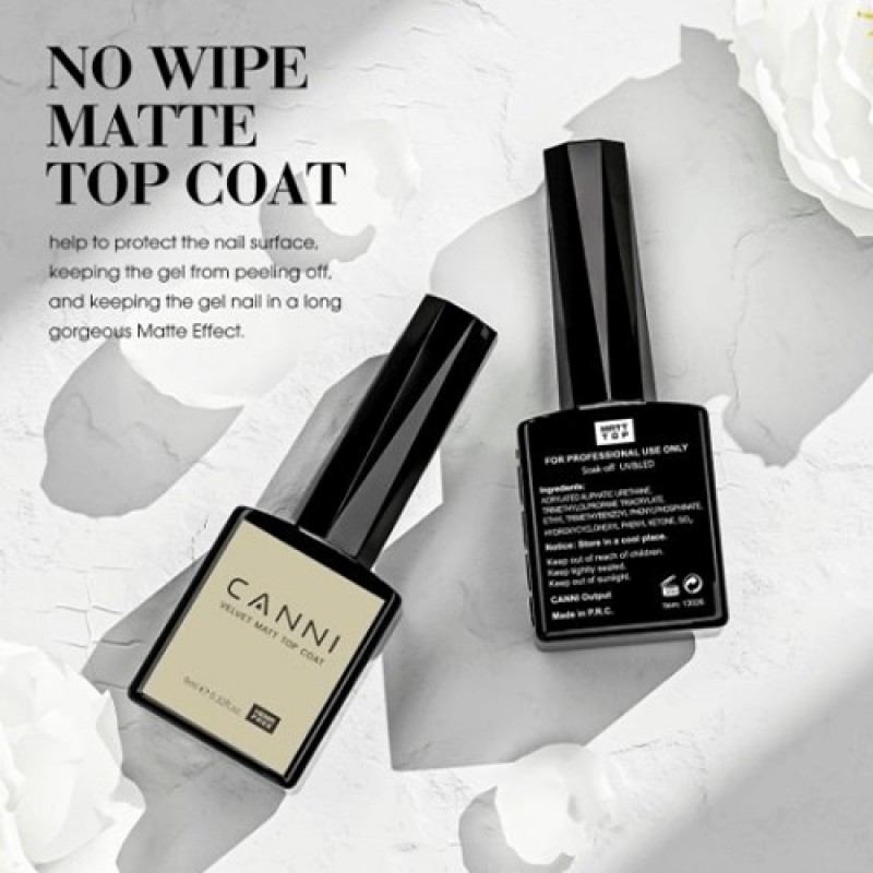 CANNI VELVET MATT TOP COAT 9ML
