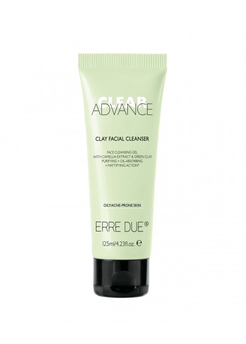 ERRE DUE CLEAR ADVANCE CLAY FACIAL CLEANSER 125ML