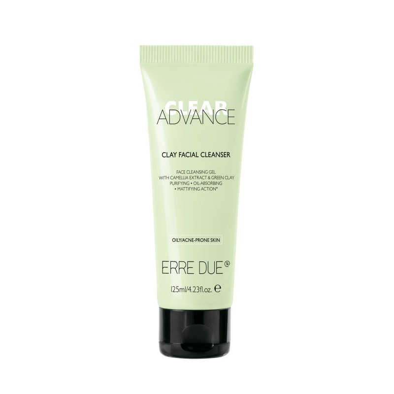 ERRE DUE CLEAR ADVANCE CLAY FACIAL CLEANSER 125ML