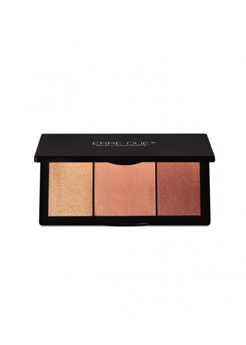 ERRE DUE BLUSH AND GLOW PALETTE POETIC LUMIERE Ν.402 SUN TOUCH