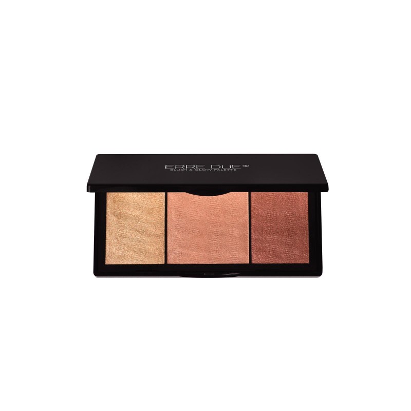 ERRE DUE BLUSH AND GLOW PALETTE POETIC LUMIERE Ν.402 SUN TOUCH