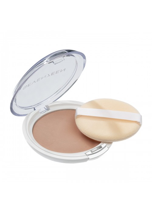 SEVENTEEN CLEAR SKIN SPOT CONTROL COMPACT POWDER SPF20 N.4 TAN