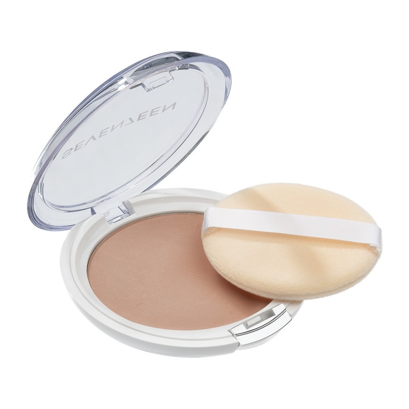 SEVENTEEN CLEAR SKIN SPOT CONTROL COMPACT POWDER SPF20 N.4 TAN