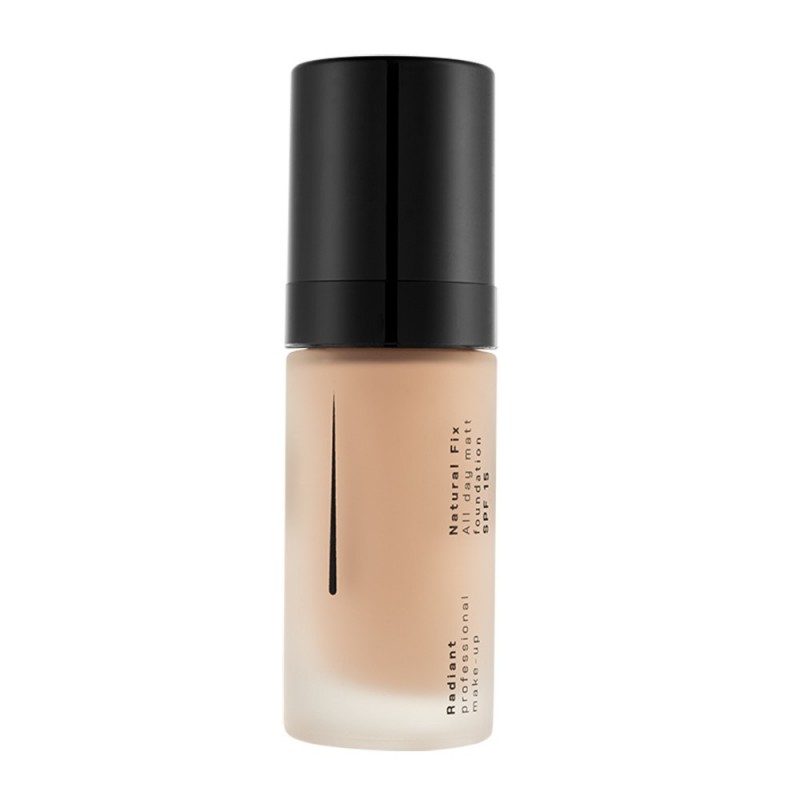 RADIANT NATURAL FIX ALL DAY MATT MAKE UP N.4 PEACHY BEIGE