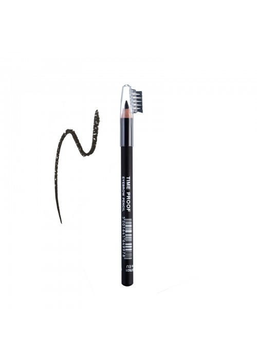 RADIANT TIME PROOF EYE BROW PENCIL Ν.1 BLACK