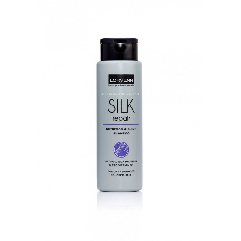 LORVENN SILK REPAIR NUTRITION AND SHINE SHAMPOO 300ML