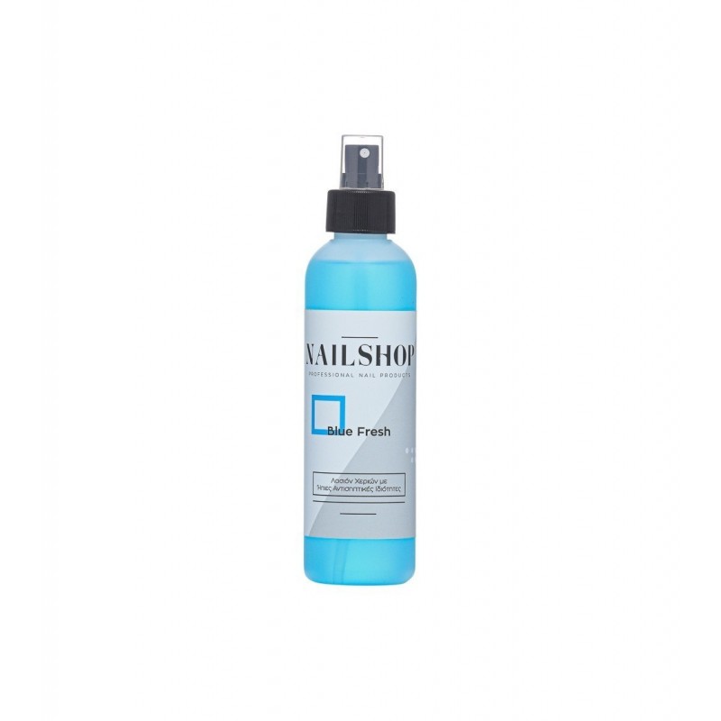 NAILSHOP ΑΝΤΙΣΗΠΤΙΚΗ ΛΟΣΙΟΝ BLUE FRESH 250ML