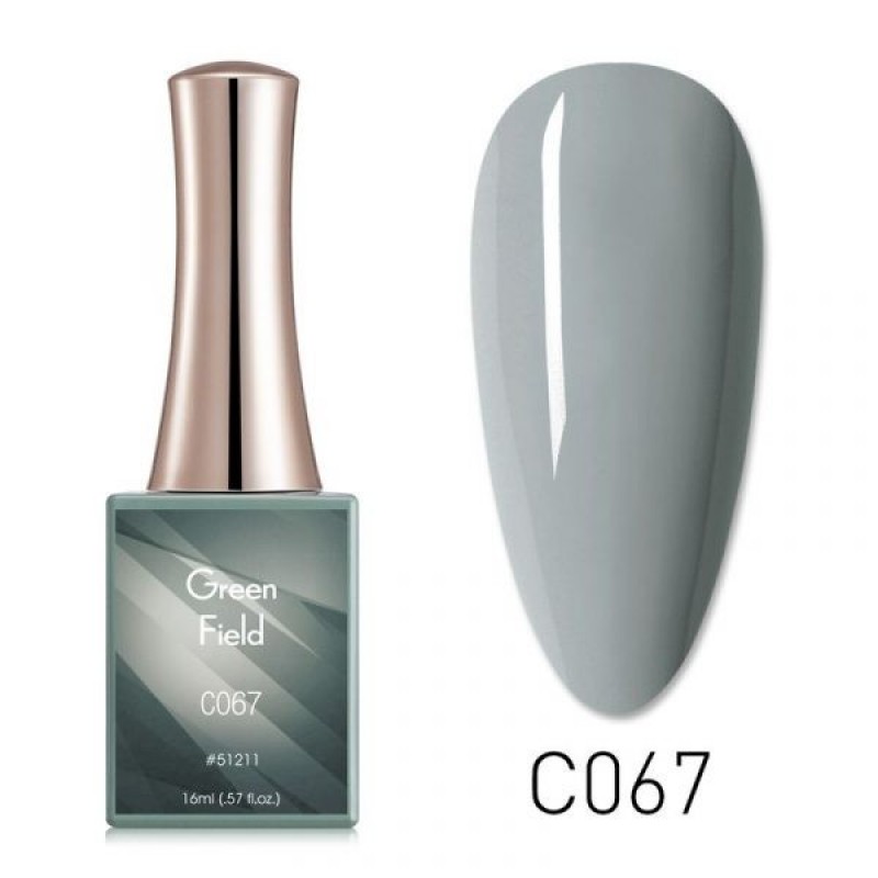 CANNI HYBRID NAIL COLOR GREEN FIELD C067 16ML