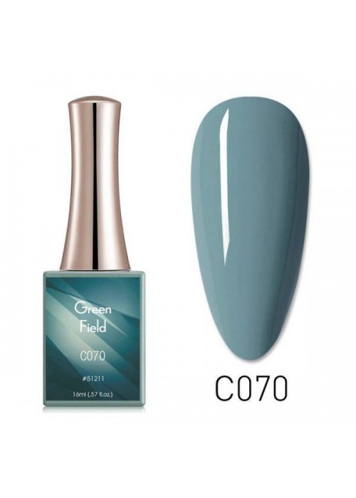 CANNI HYBRID NAIL COLOR GREEN FIELD C070 16ML