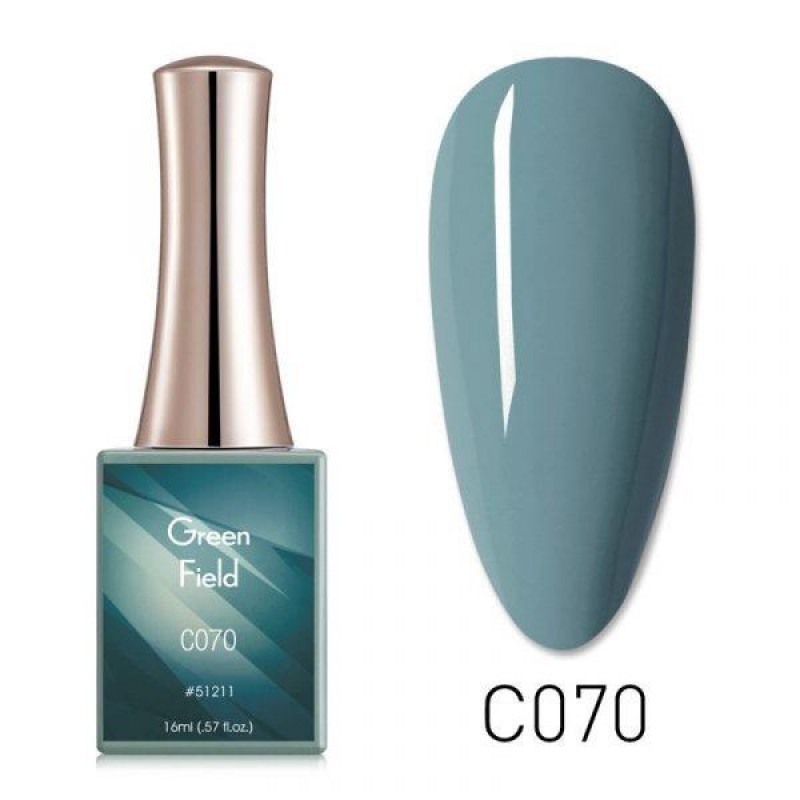 CANNI HYBRID NAIL COLOR GREEN FIELD C070 16ML