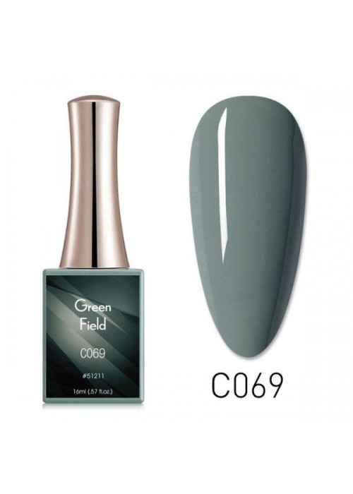 CANNI HYBRID NAIL COLOR GREEN FIELD C069 16ML