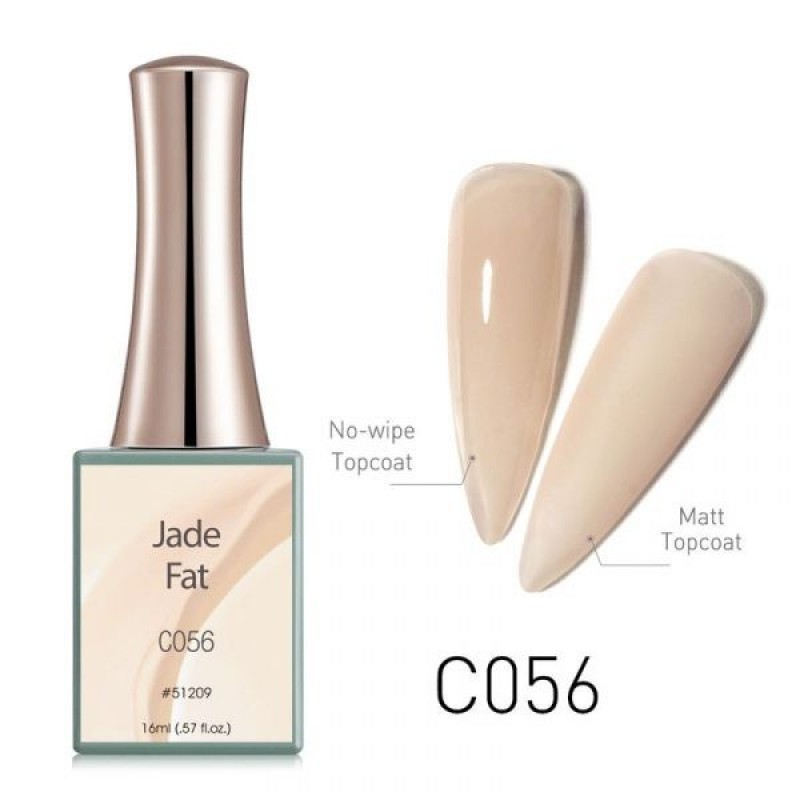 CANNI HYBRID NAIL COLOR JADE FAT C056 16ML