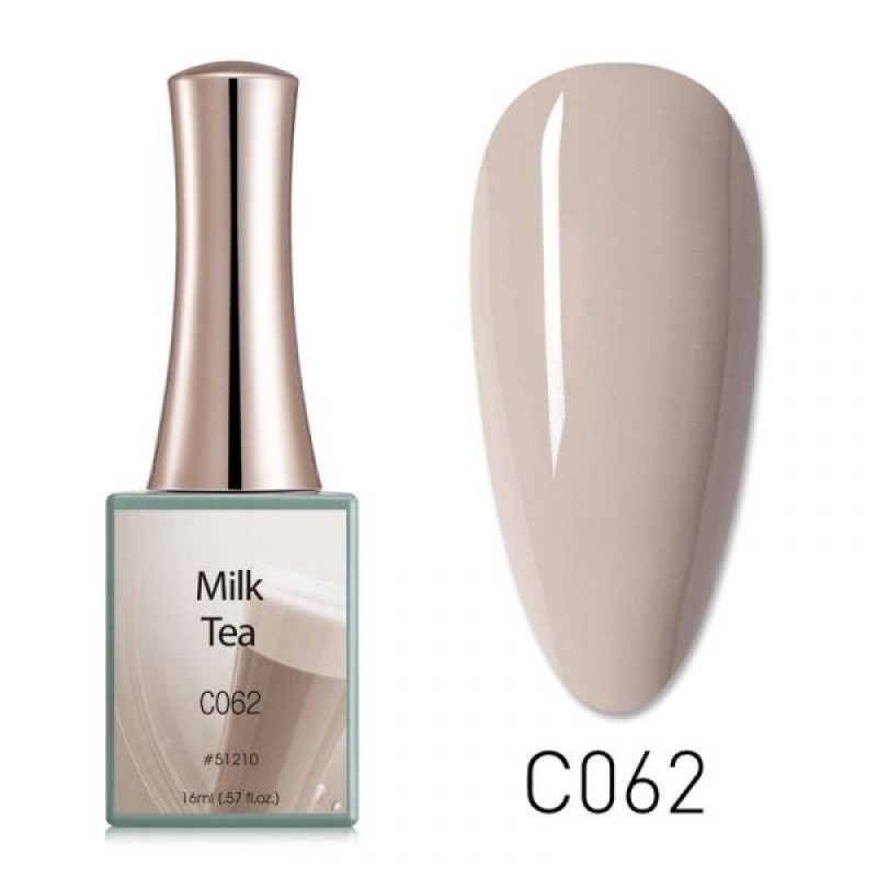 CANNI HYBRID NAIL COLOR MILK TEA C062 16ML