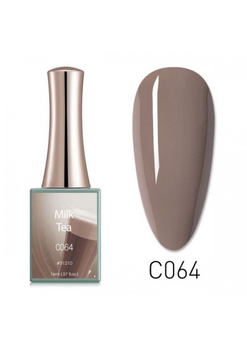 CANNI HYBRID NAIL COLOR MILK TEA C064 16ML