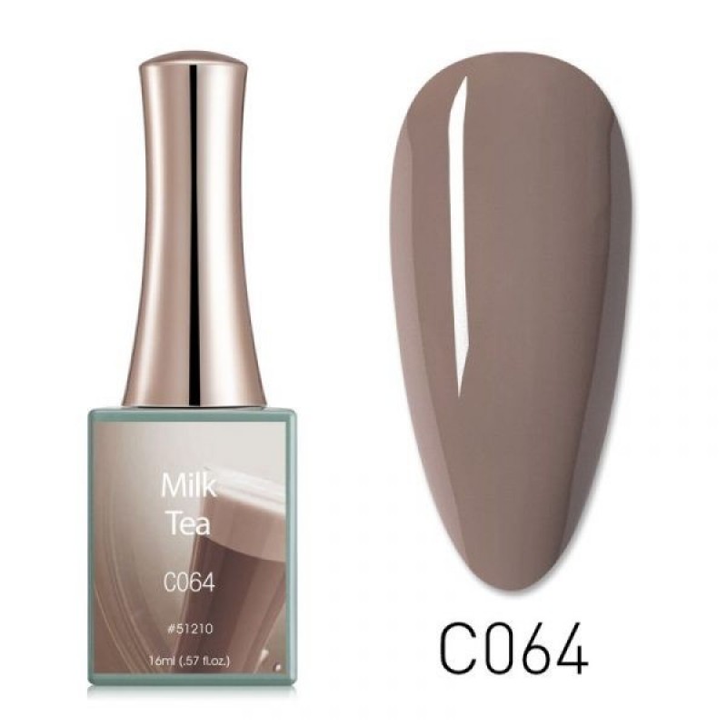 CANNI HYBRID NAIL COLOR MILK TEA C064 16ML