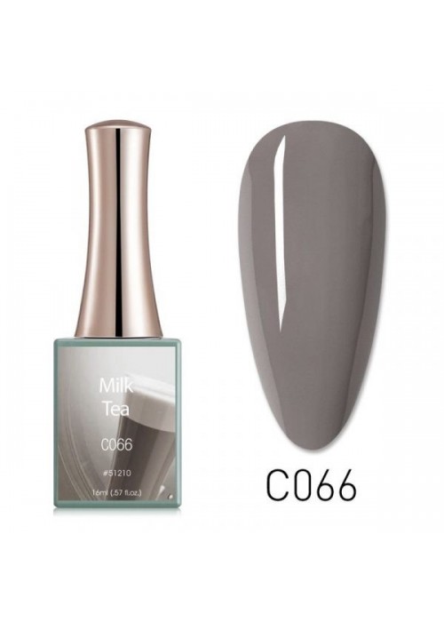 CANNI HYBRID NAIL COLOR MILK TEA C066 16ML