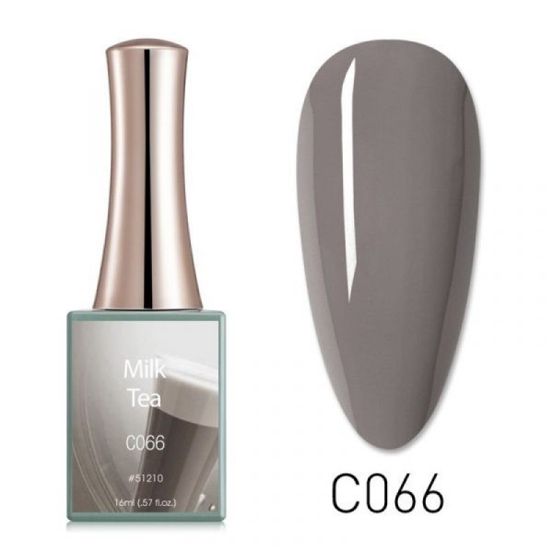 CANNI HYBRID NAIL COLOR MILK TEA C066 16ML