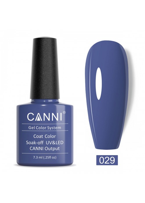 CANNI HYBRID NAIL COLOR N.029 PALE PURPLE BLUE 7.3ML