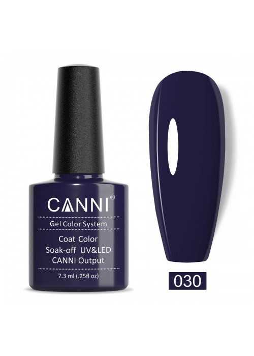 CANNI HYBRID NAIL COLOR N.030 PURPLE BLUE 7.3ML