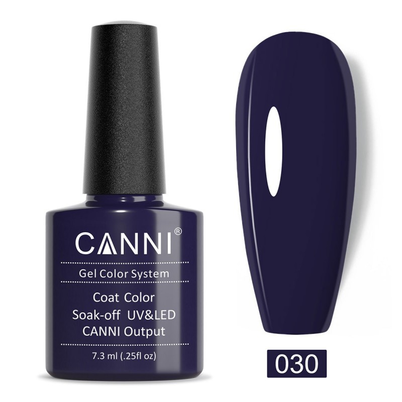 CANNI HYBRID NAIL COLOR N.030 PURPLE BLUE 7.3ML